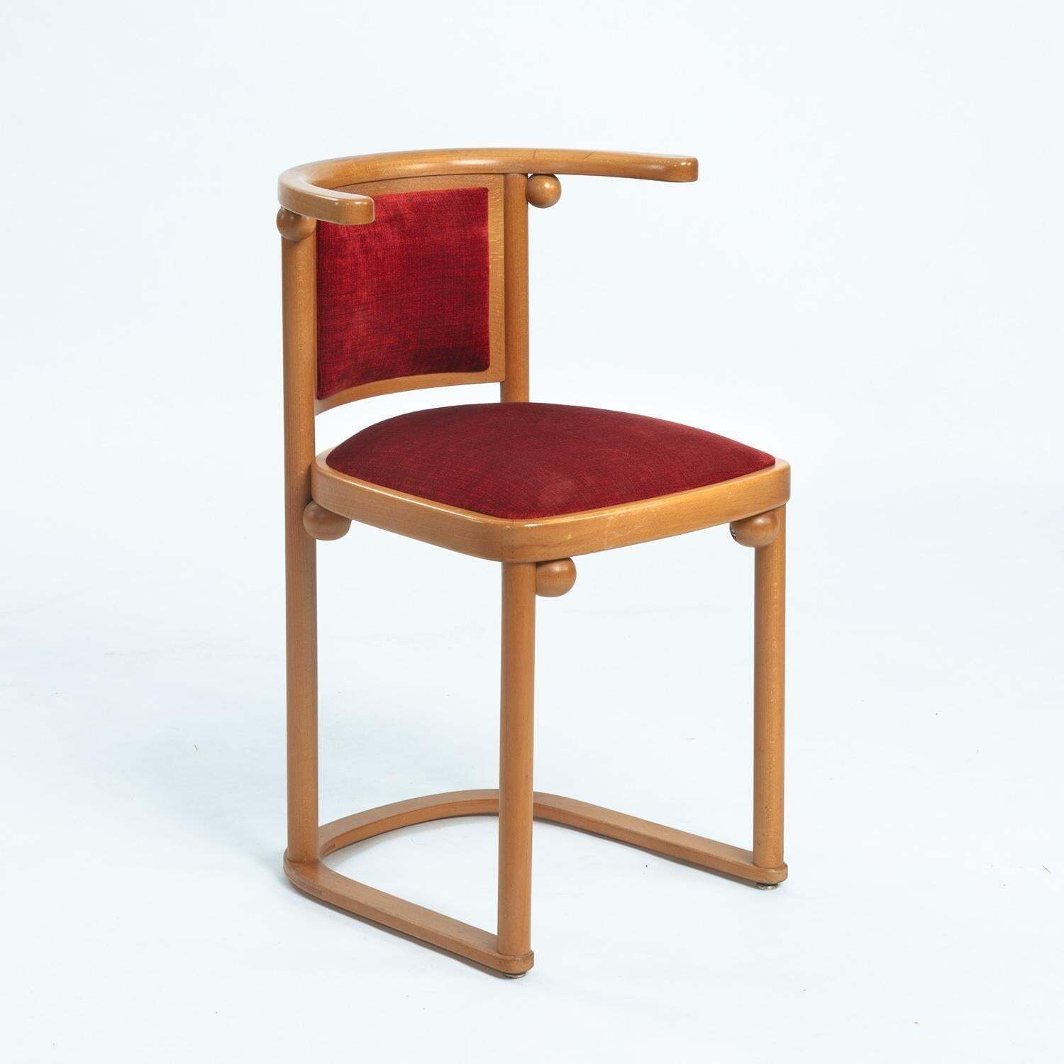 Art Nouveau Josef Hoffmann Fledermaus Dining Chairs, Austria, 1900s, Set Of 4 photo Furniture