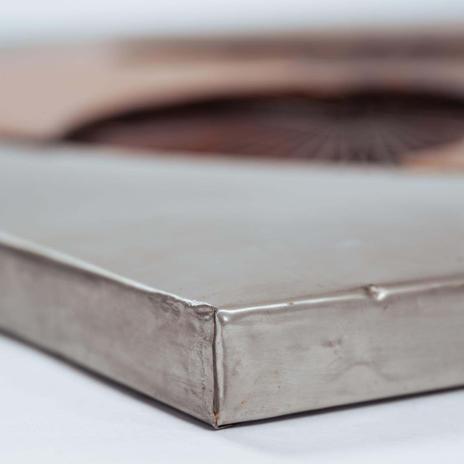 photo furniture Brutalist Midcentury Modern Metal Copper Artwork By Sammy Tsui, 1970s