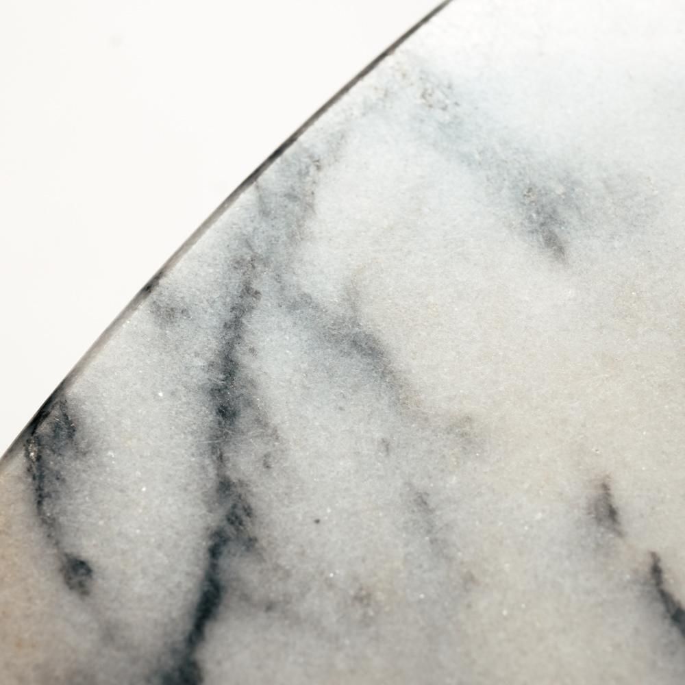 3800.0 Mid Century Italian Marble Dining Table In The Style Of Angelo Mangiarotti, 1970 photo
