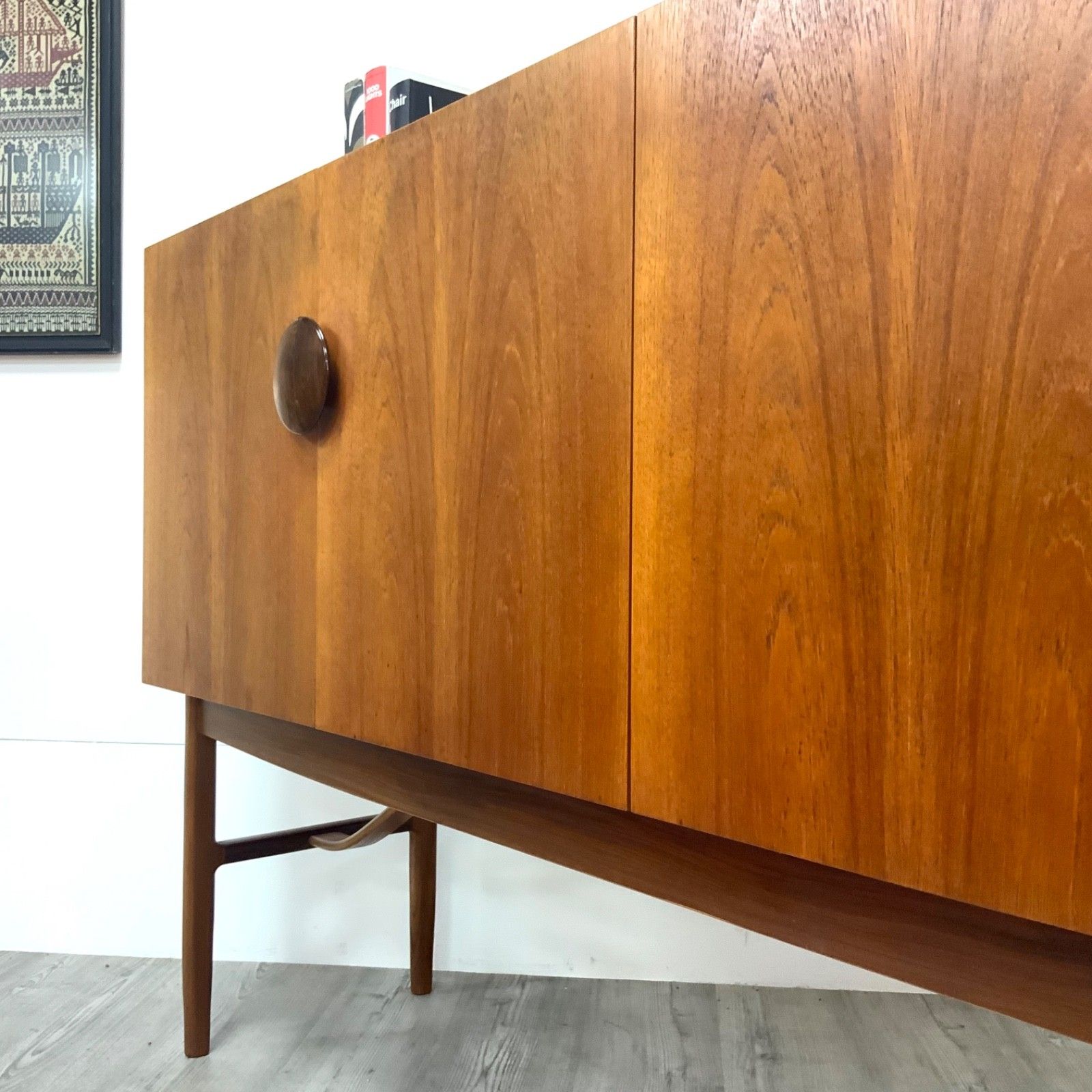 Teak Sideboard Highboard By Kofod Larsen For G Plan Danish Range Mid Century photo vinterior