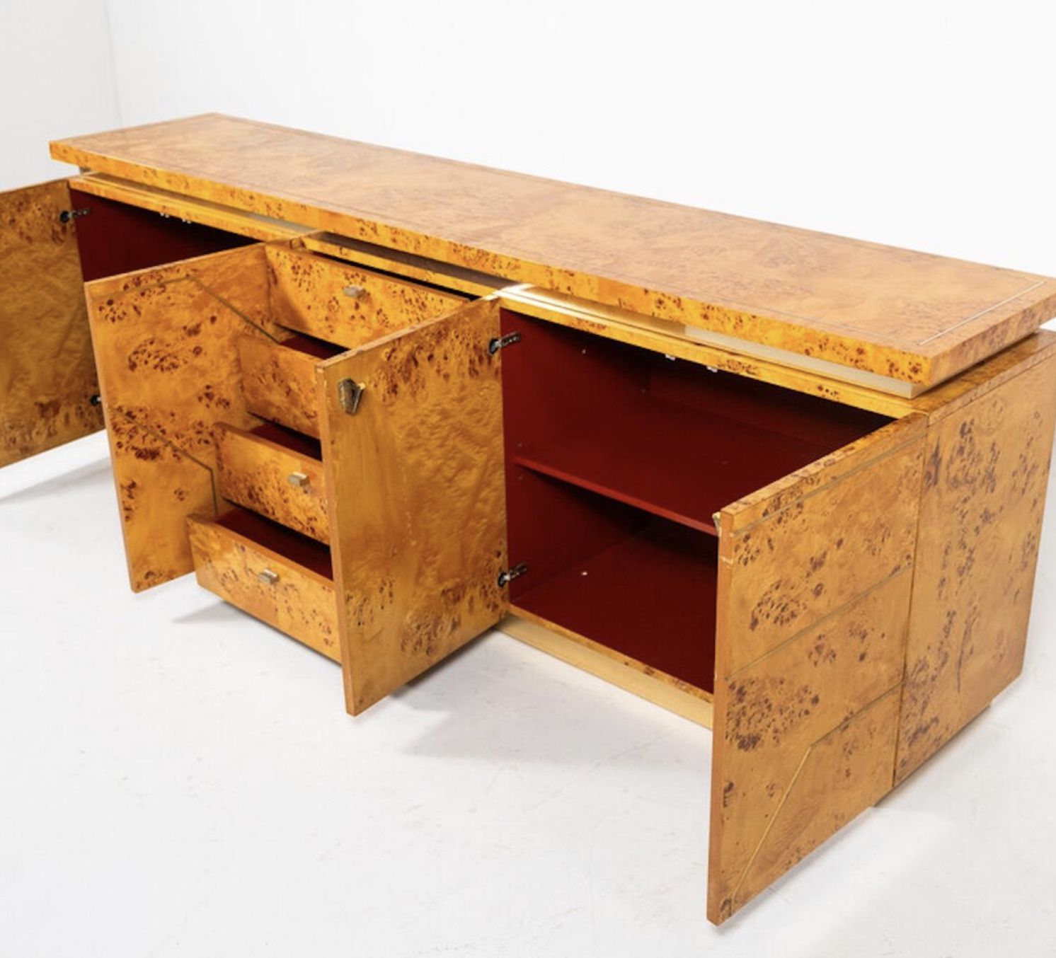 Mid Century Margot Sideboard By Gianluigi Gorgoni For Fratelli Turri, 1980’s photo vinterior
