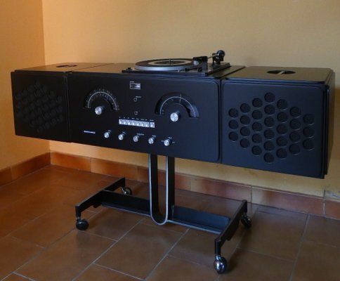 Radiophonograph Cubo Rr 126 Fo By F.Lli Castiglioni For Brionvega, 1971 photo 10350.0