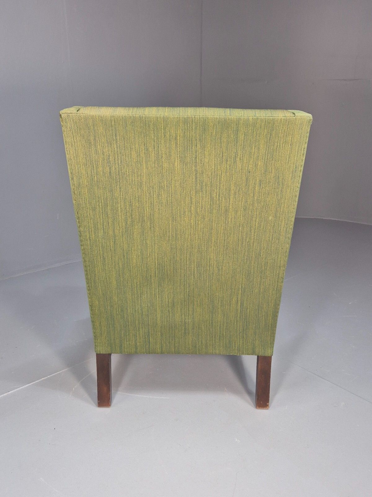 Furniture Vintage Danish Wing Back Lounge Chair 1960s Green Mid Century Retro  Eb9652 Mnor photo