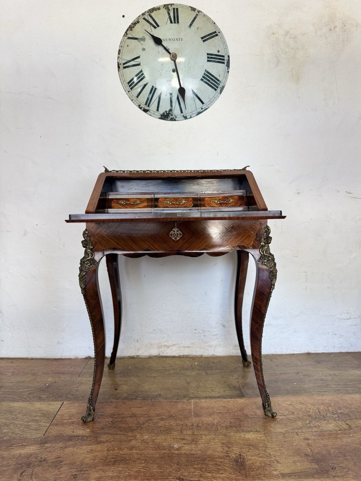 Continental Kingwood And Gilt Bronze Mounted Bureau De Dame photo Furniture
