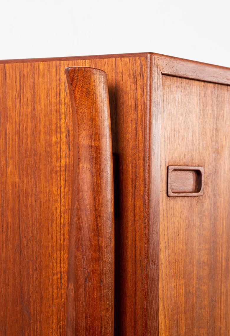 photo for sale Very Large Danish Sideboard 255 Cm In Teak 1960.