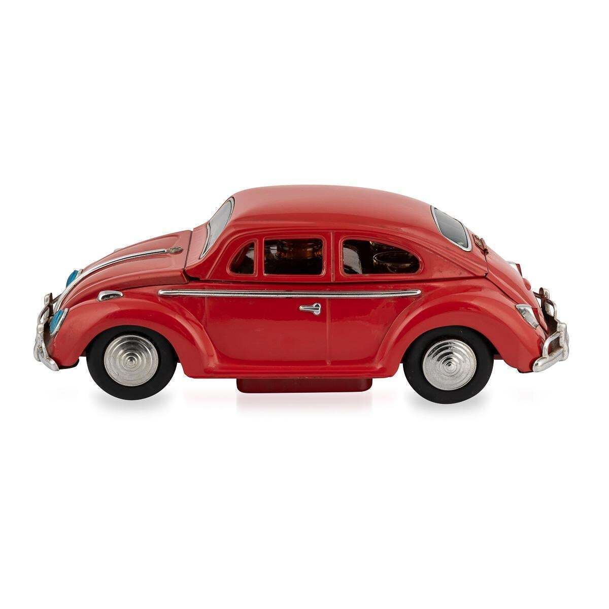 20thc Novelty Volkswagen Beetle Model With Hidden Decanter & Shot Glasses C.1950 photo Home Decor