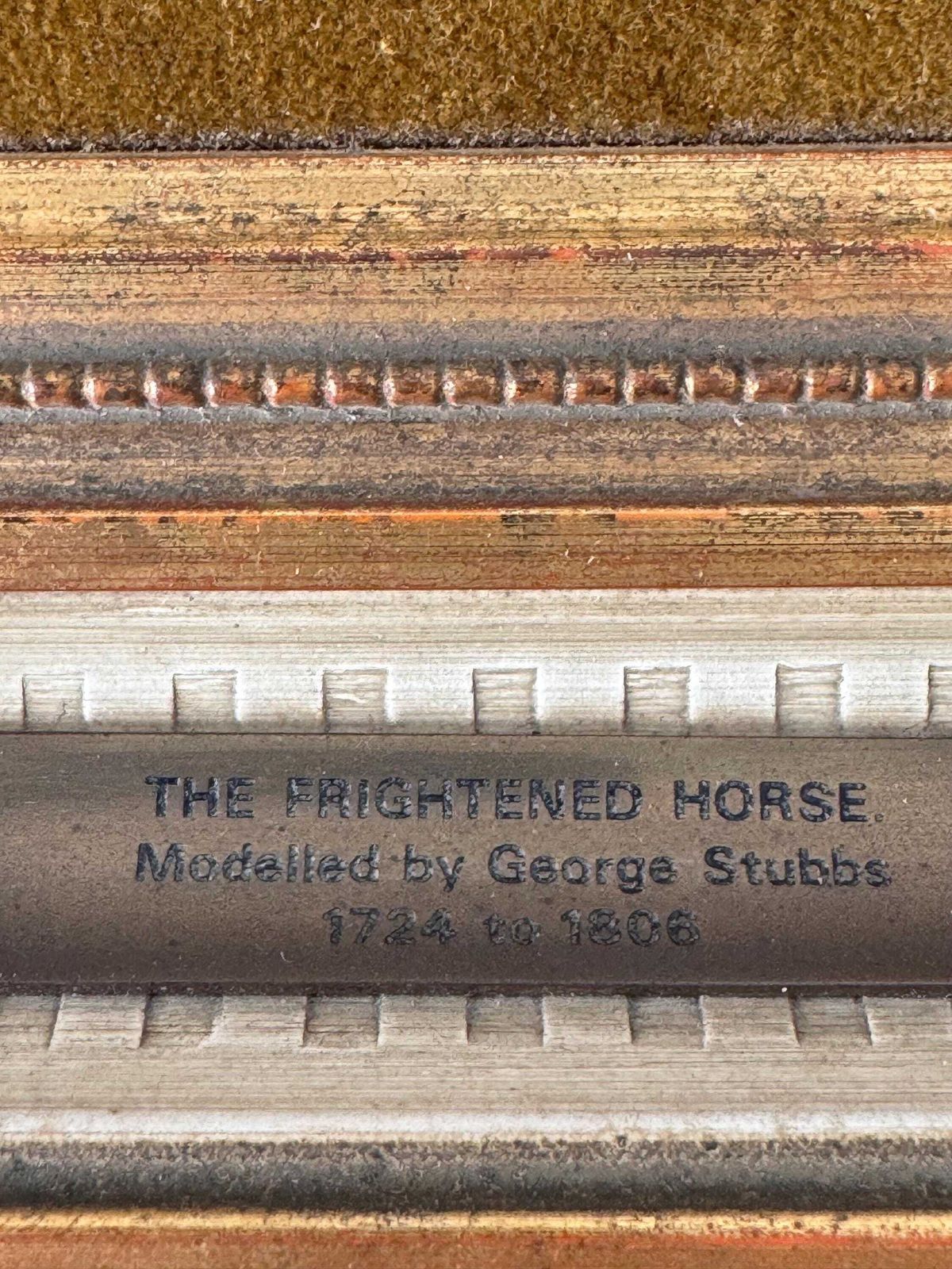 Wedgwood Limited Edition Frightened Horse After George Stubbs Basalt Plaque photo 450.0