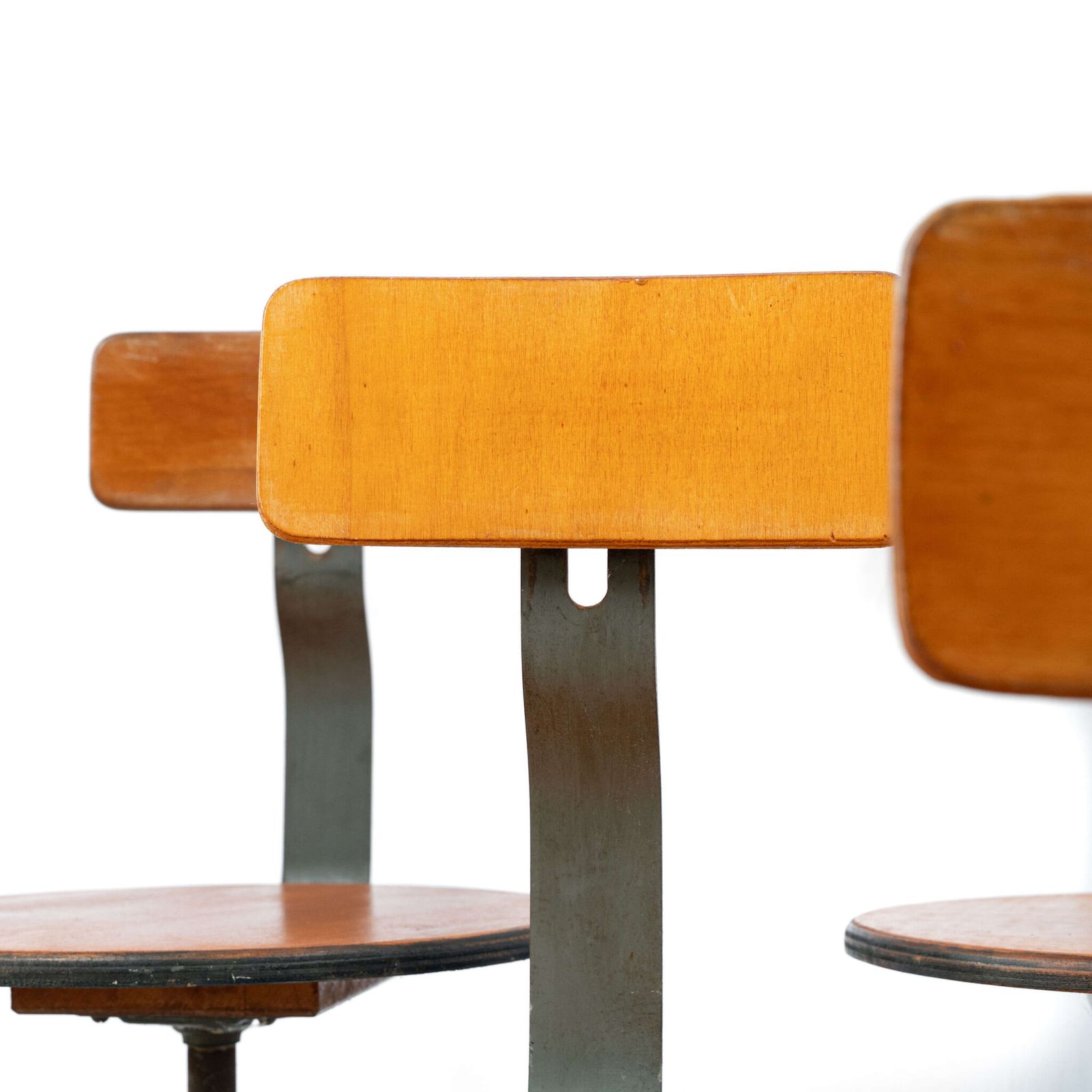 Run Of 6 Singer Machinist Chairs photo 2450.0