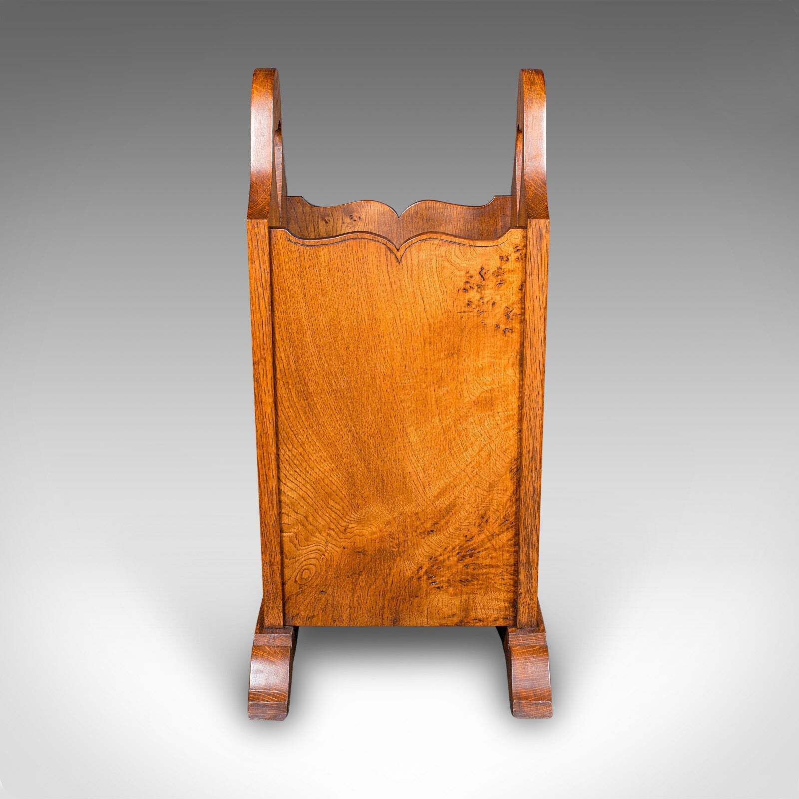 Antique Stick Stand, English Oak, Reception Hall, Arts & Crafts, Victorian, 1900 photo Home Decor