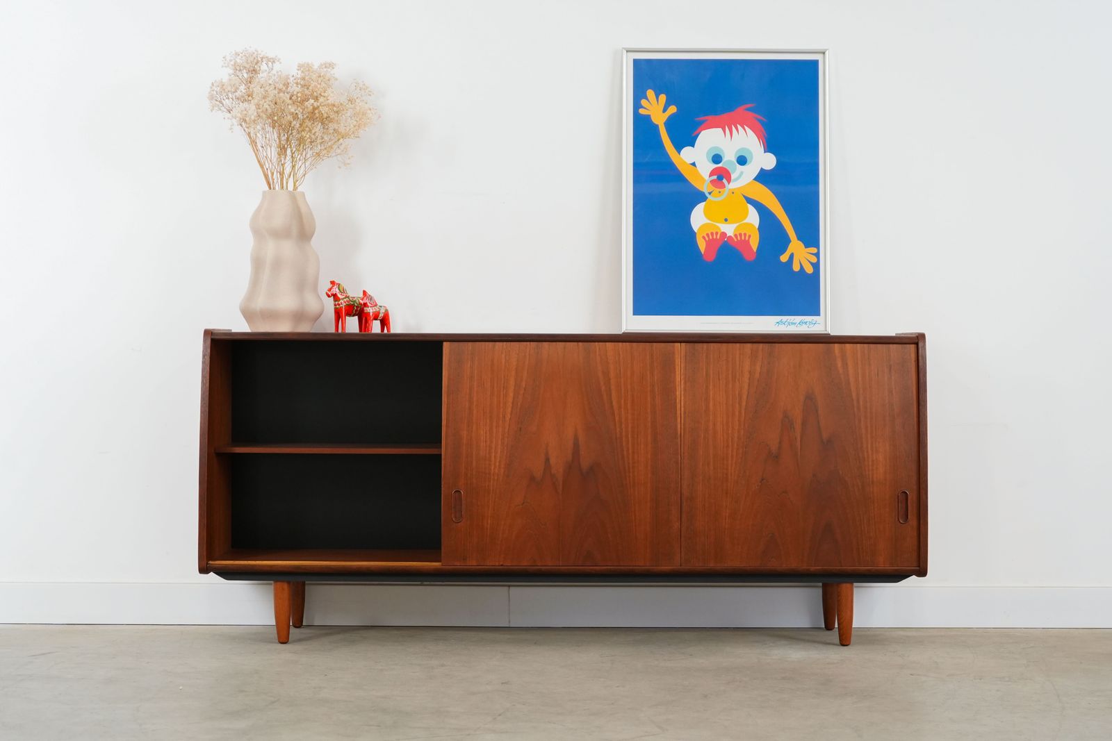 Teak Sideboard, Danish Design, 1970s, Production: Denmark photo 2299.0