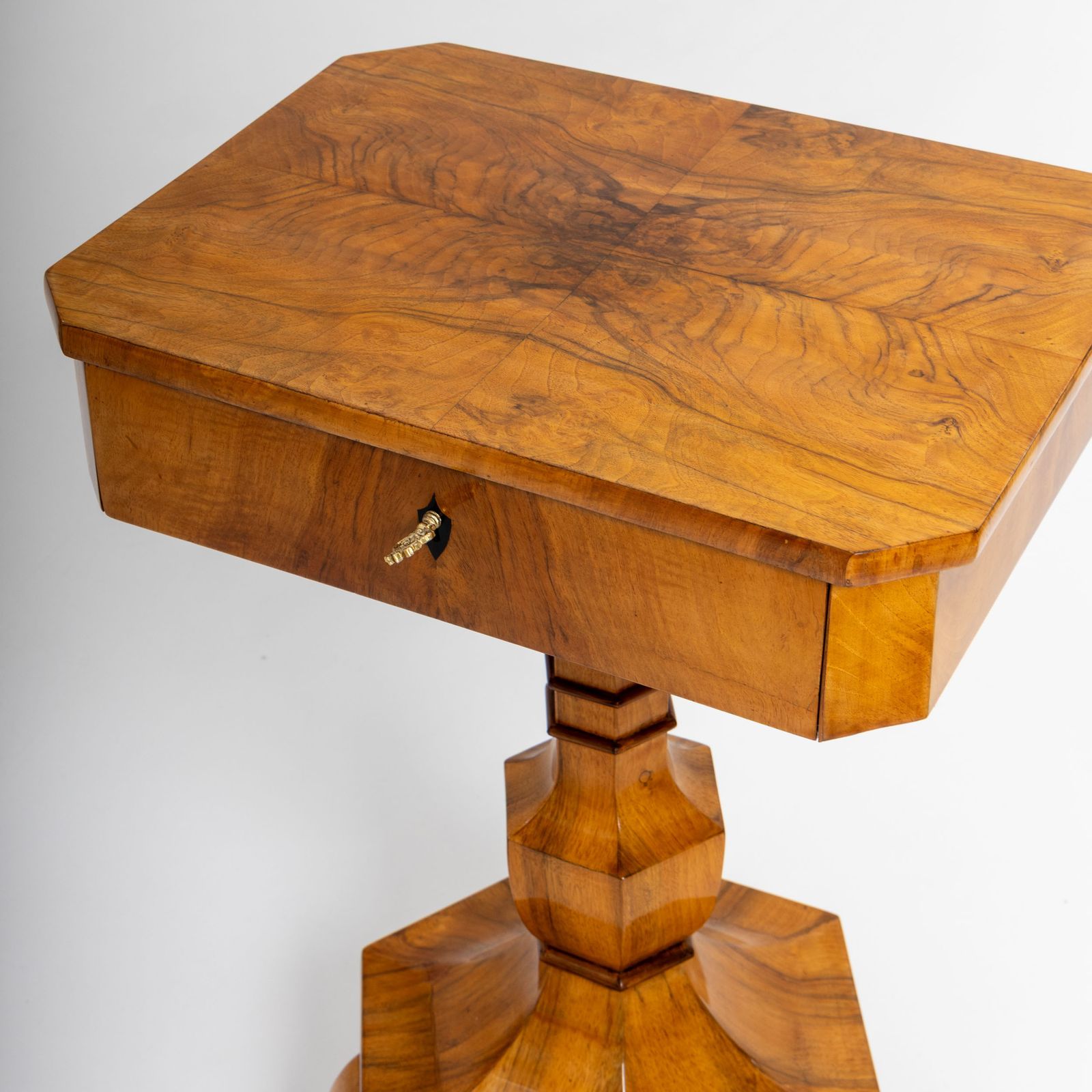Biedermeier Sewing Table, Circa 1820 photo for sale