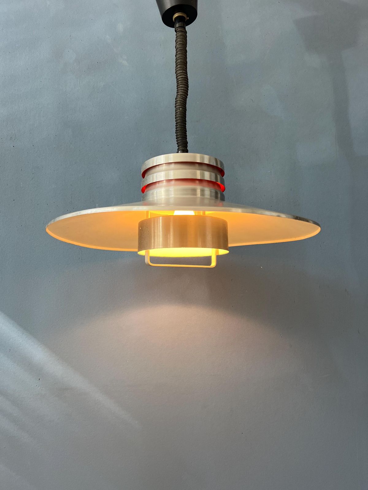 Vintage Aluminium Space Age Hanglamp photo 197.0
