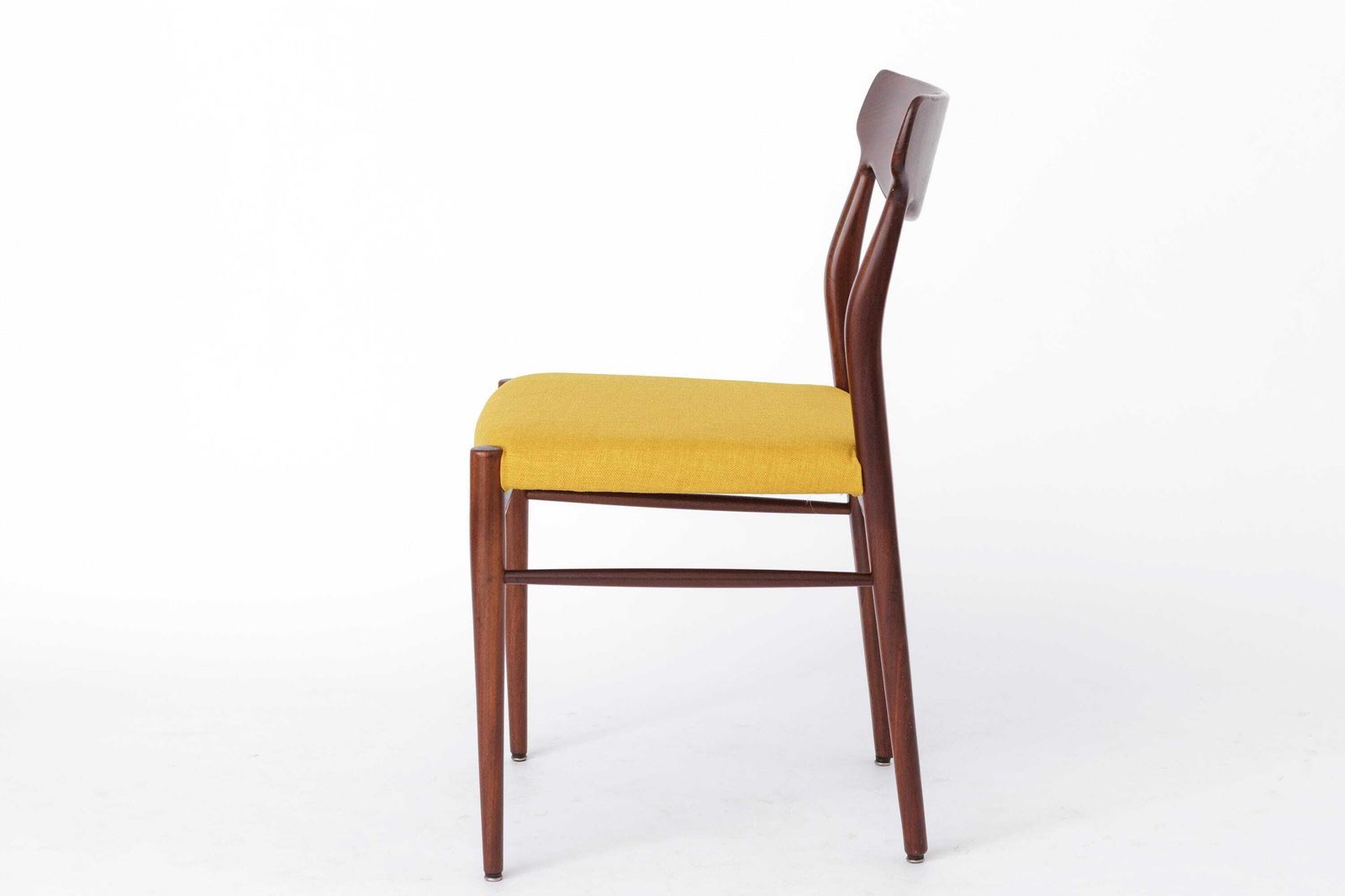Mid Century Teak Desk Chair By Lübke, Germany, 1970s – Vintage Office Chair photo 384.0