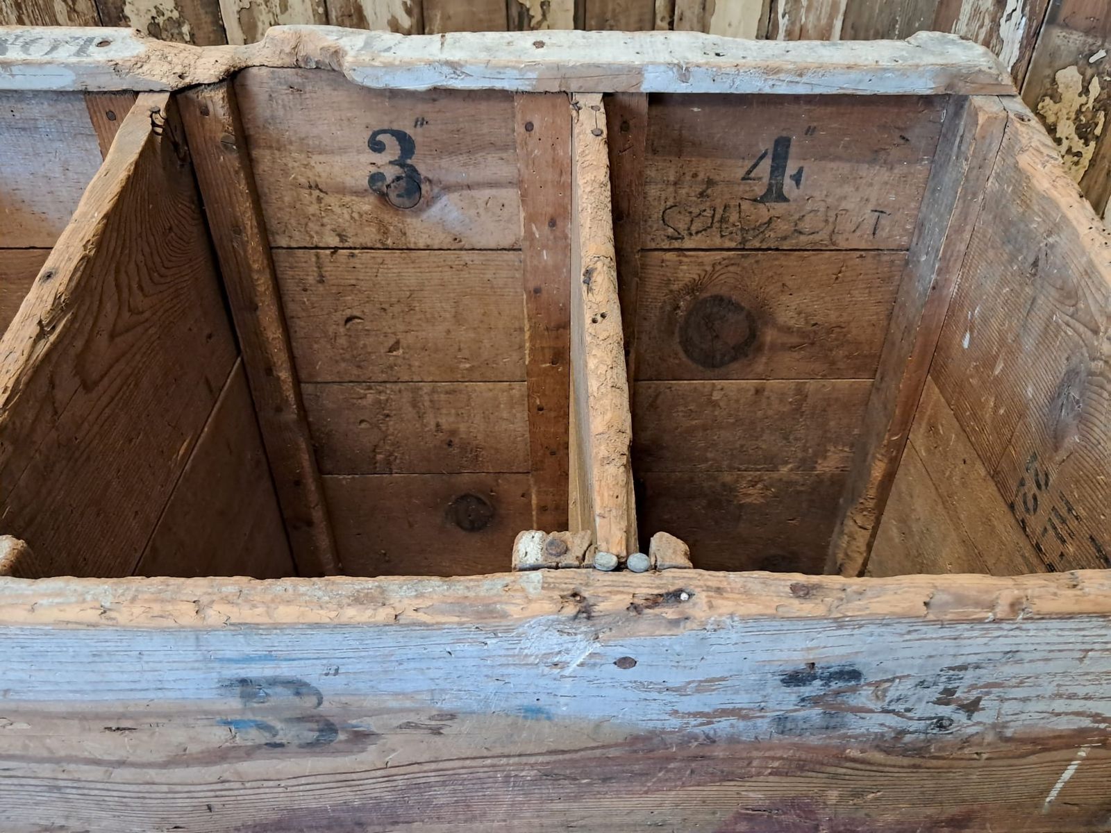 Primitive Textile Bin photo furniture