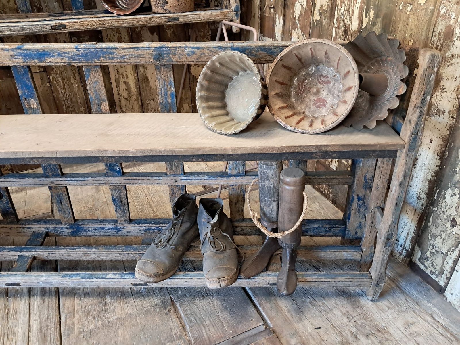 Rustic Haycart Shelves photo 475.0