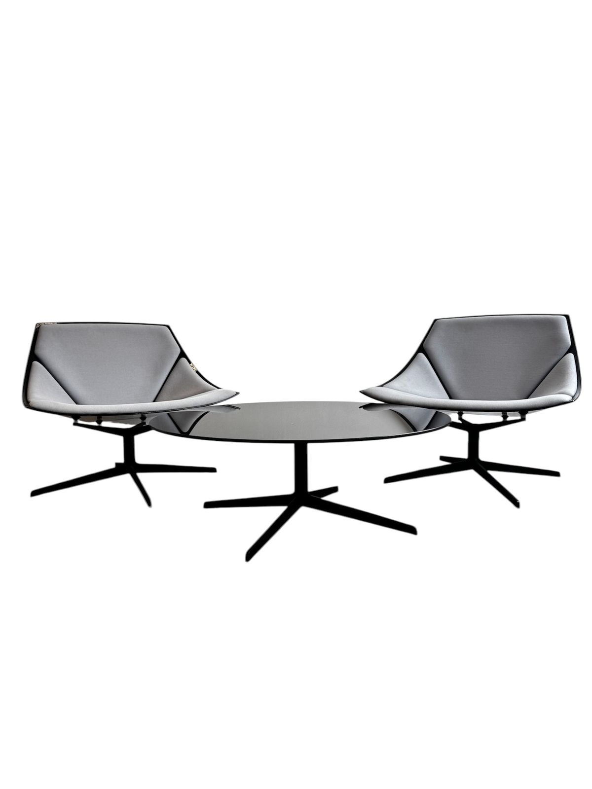 Republic Of Fritz Hansen Coffee Table And Two Space Chairs Home Office Lounge photo furniture