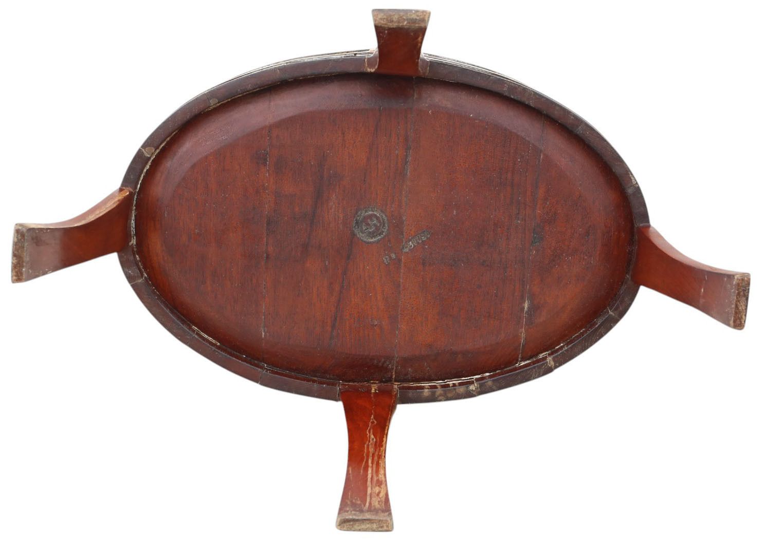 Antique C.1800 Georgian Mahogany & Brass Wine Cooler, Planter Or Log Basket – Quality Period Piece photo vintage