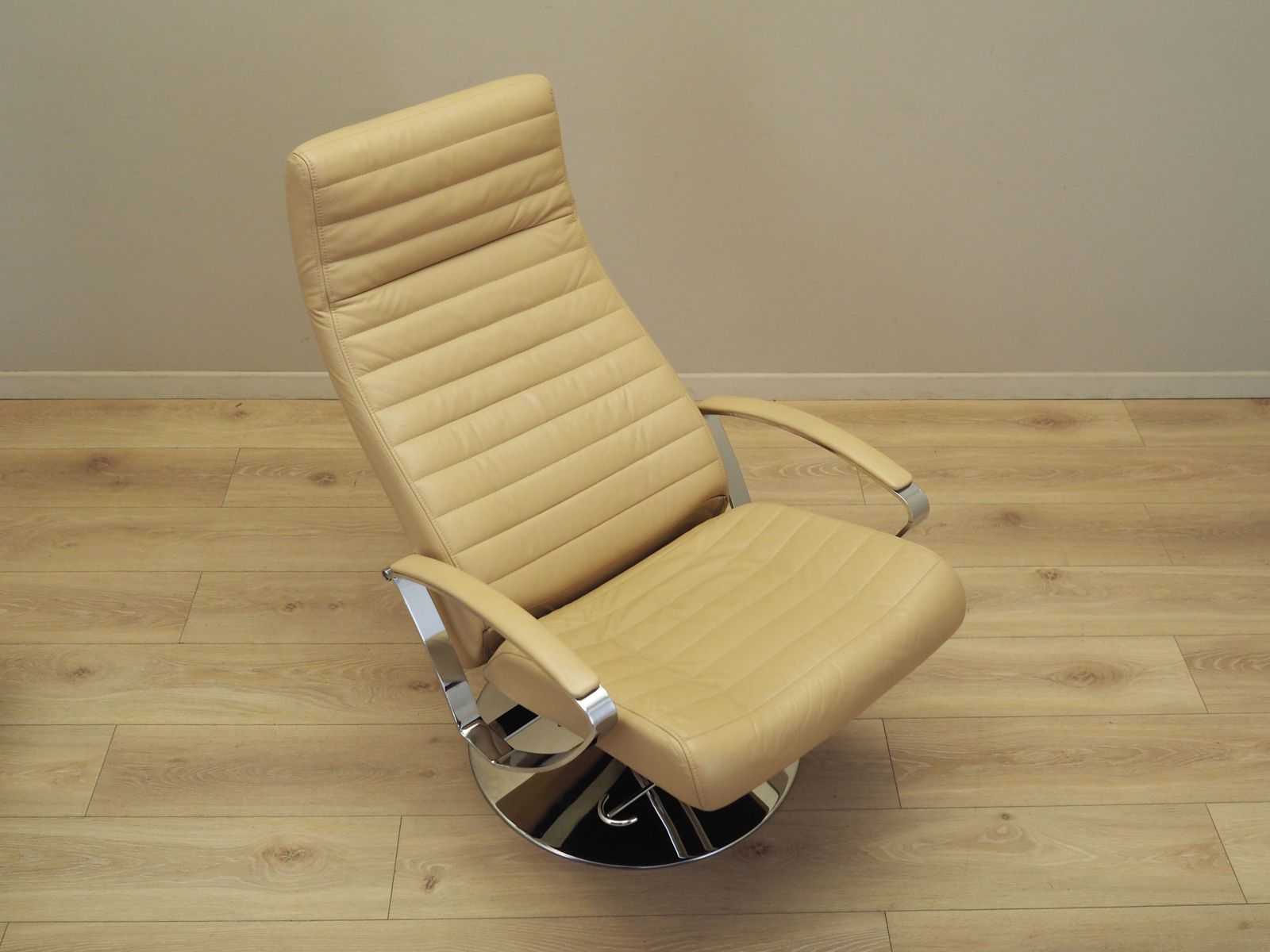 Meubels Lounge Fauteuil Met Voetenbank, Deens Design, Jaren 1970, Fabrikant: Boconcept photo