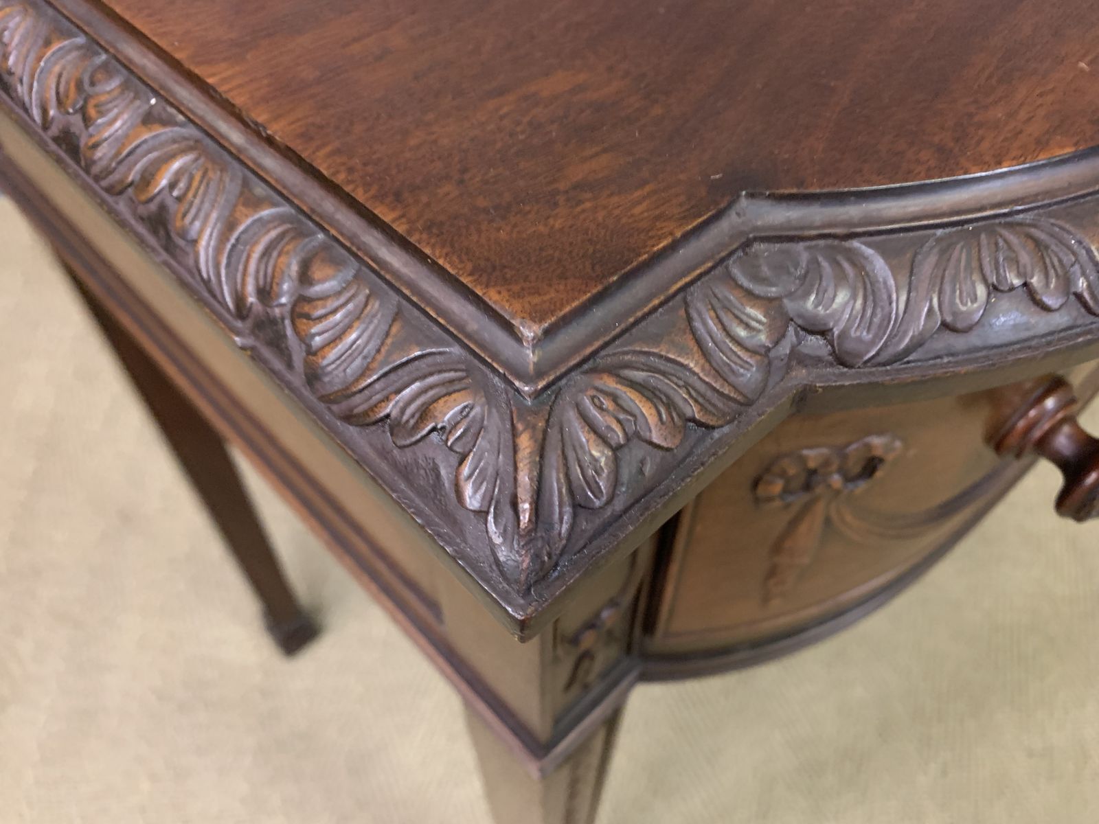 photo buy Adams Style Mahogany Side Table
