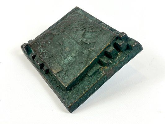 Brutalist Bronze Push And Pull Alpana Door Handle, 1970s photo furniture