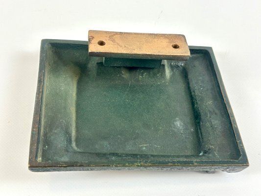 Brutalist Bronze Push And Pull Alpana Door Handle, 1970s photo 820.0