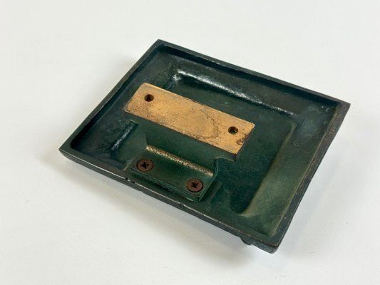 Brutalist Bronze Push And Pull Alpana Door Handle, 1970s photo vinterior