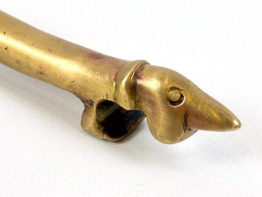 Mid Century Modern Dachshund Letter Opener By Walter Bosse For Hertha Baller Workshops, 1960s photo buy