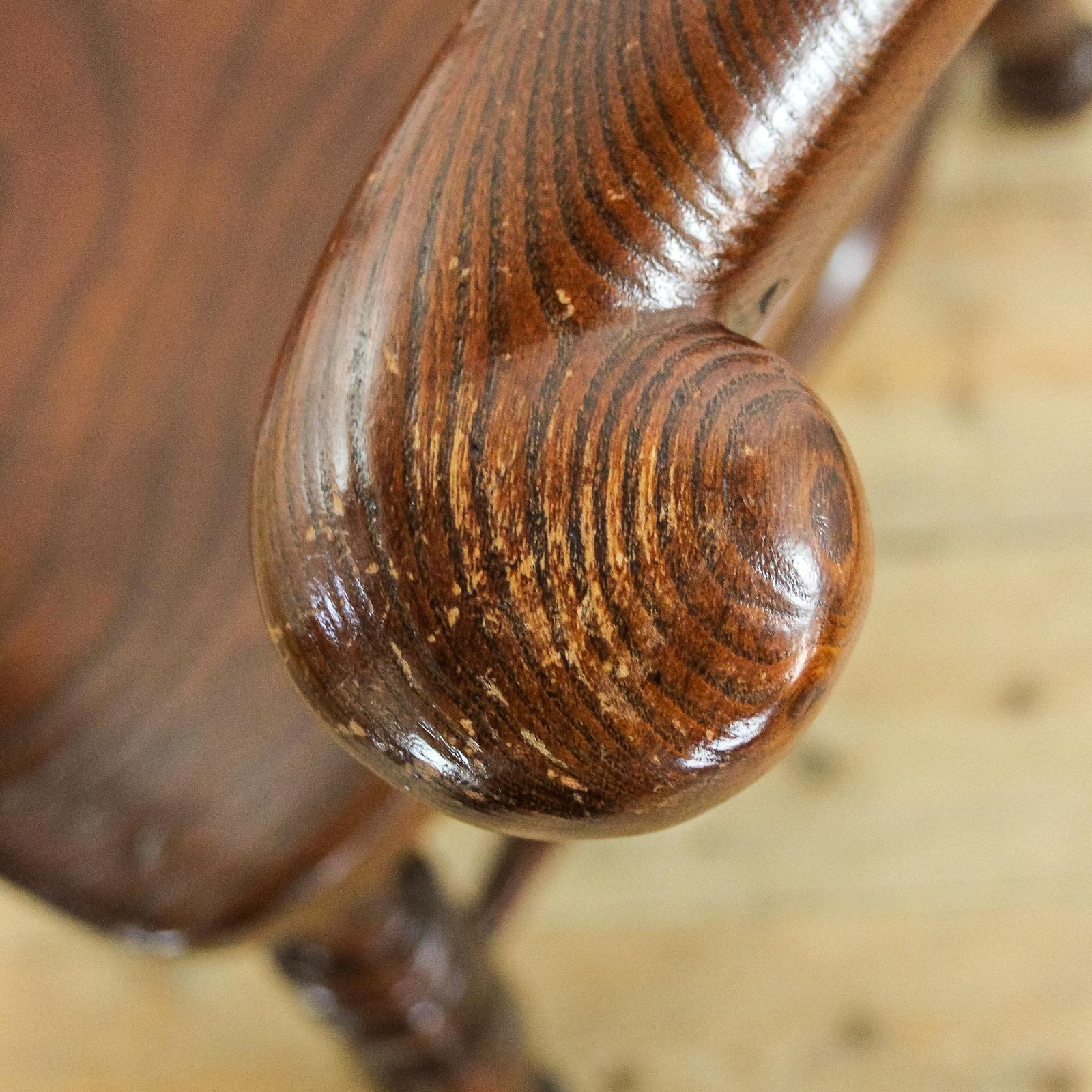 Antique Elm And Beechwood Elbow Chair | Antique Captain’s Armchair | Antique Furniture | Antique Armchairs photo buy