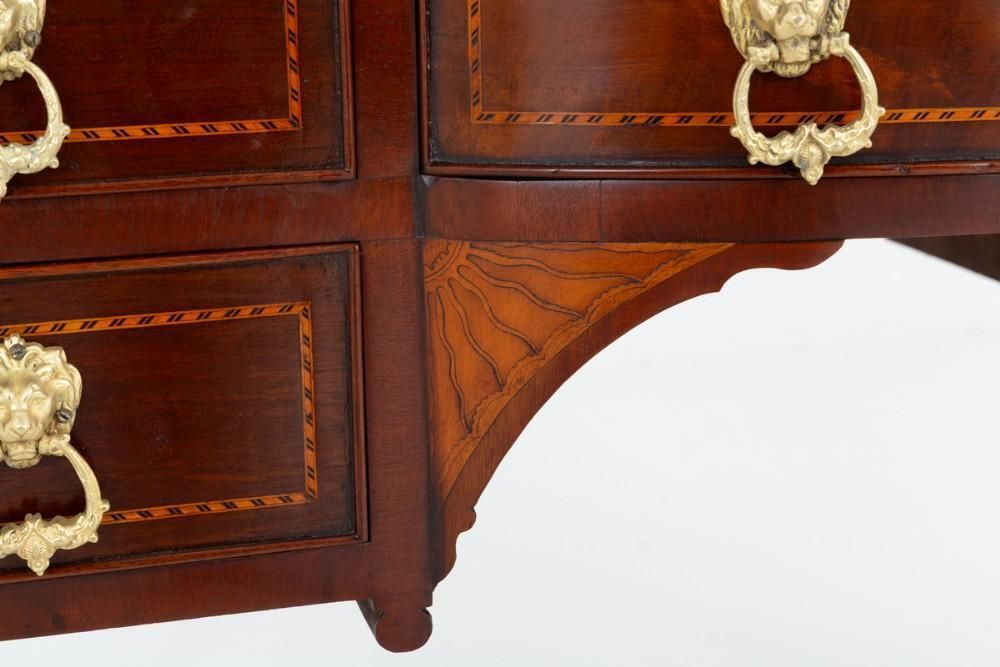 Sheraton Desk Mahogany Bonheur Du Jour 1880 photo Furniture