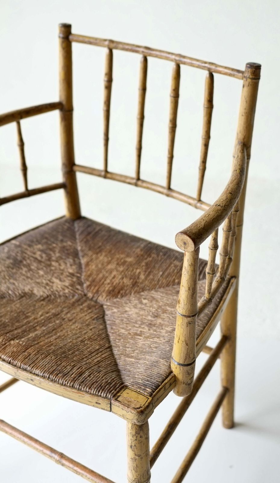 19th Century Faux Bamboo Sussex Chair photo Furniture
