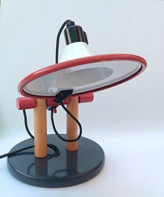 Colorin Table Lamp By Eduardo Albors For Caps I Mans, Spain, 1980s photo vinterior