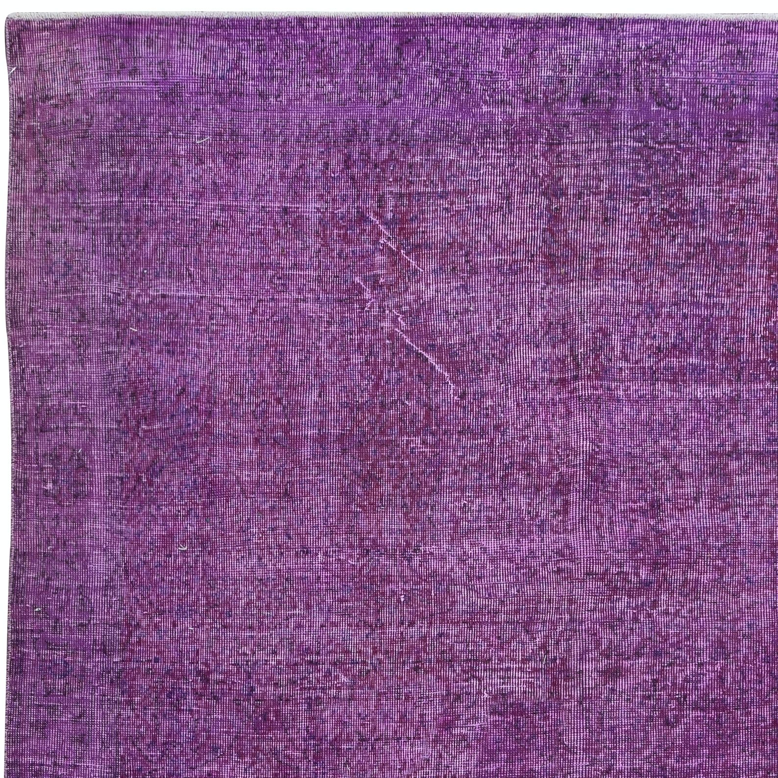 6x9.8 Ft Purple Handmade Indoor Outdoor Rug For Bedroom. Turkish Bohemian Carpet photo Textiles