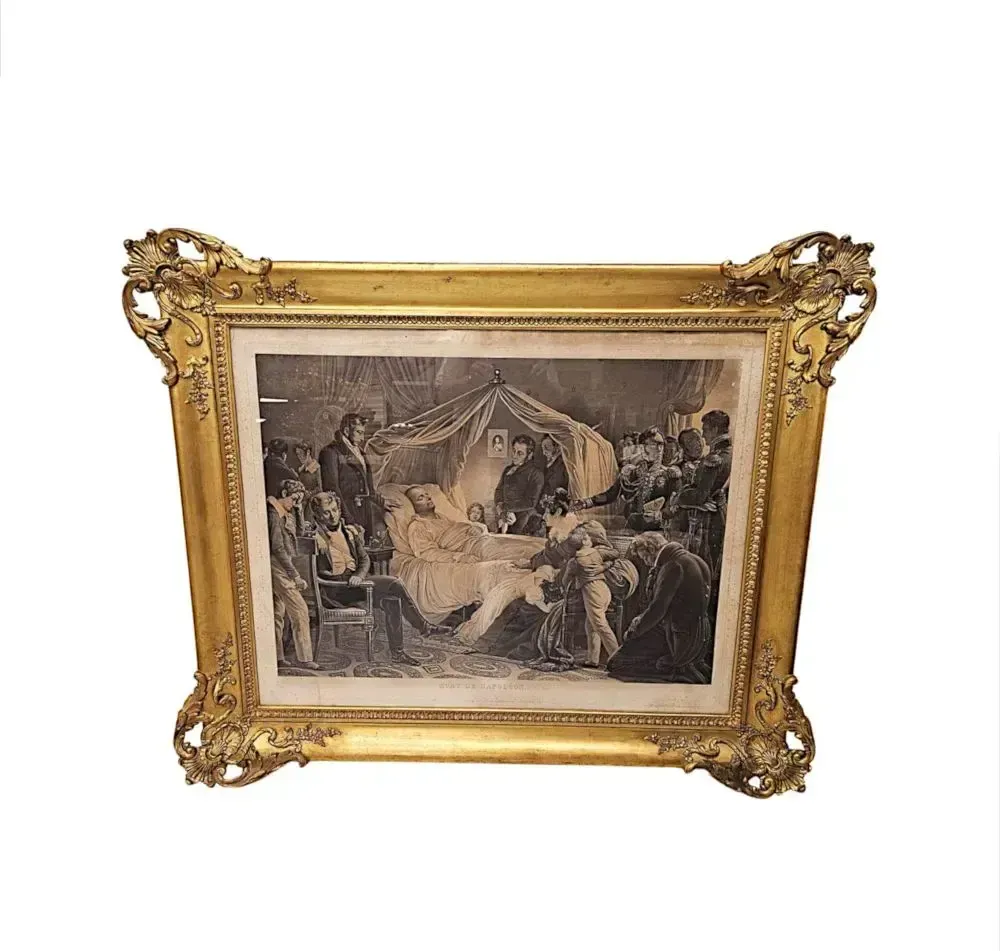 A Very Fine 19th Century Set Of Three Massive Prints Of Napoleon photo for sale