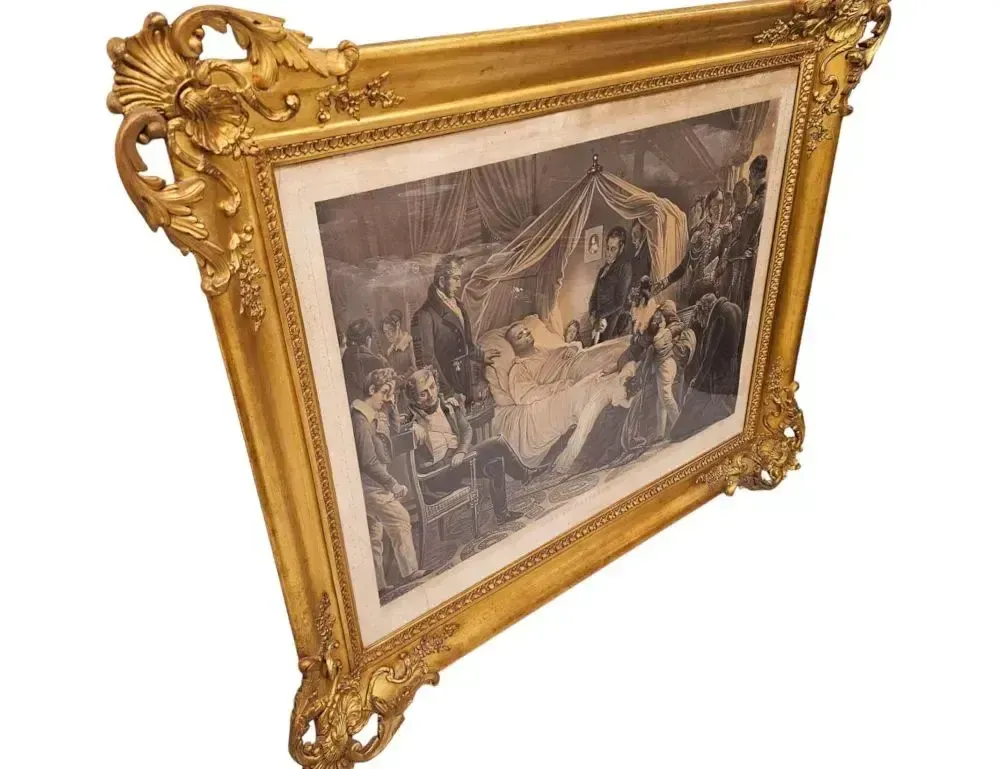 A Very Fine 19th Century Set Of Three Massive Prints Of Napoleon photo vinterior