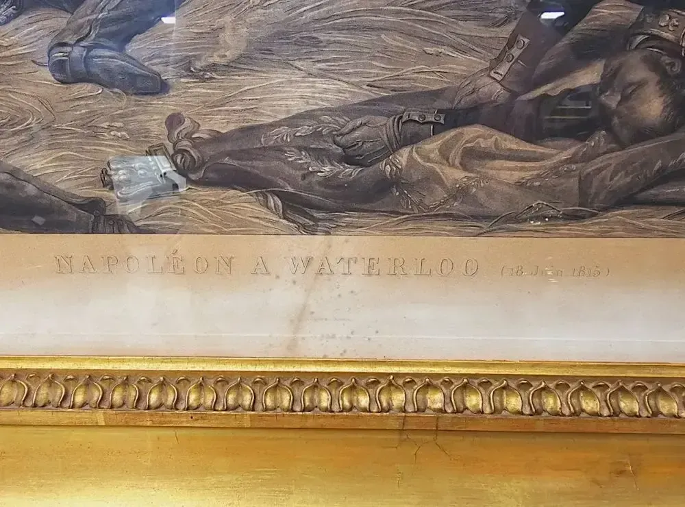 photo furniture A Very Fine 19th Century Set Of Three Massive Prints Of Napoleon