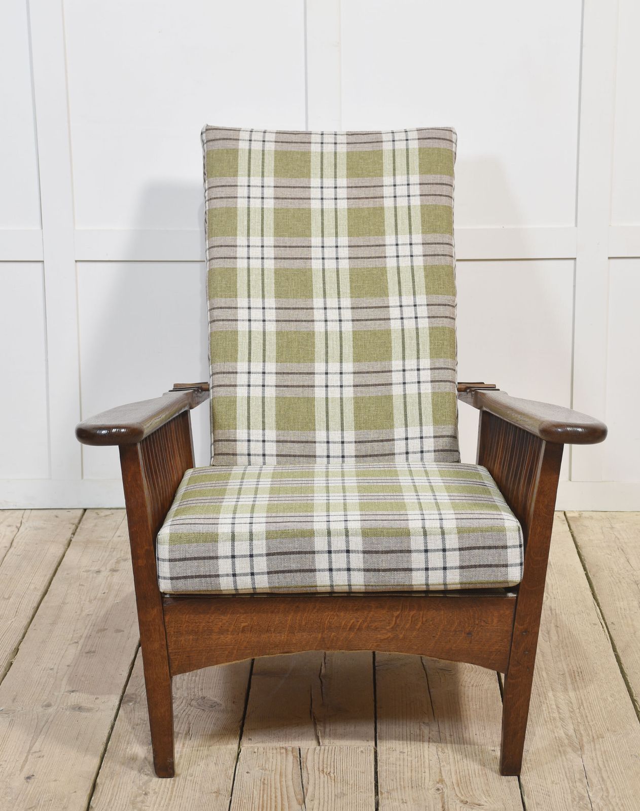 Oak Reclining Armchair, Early 20th Century photo buy
