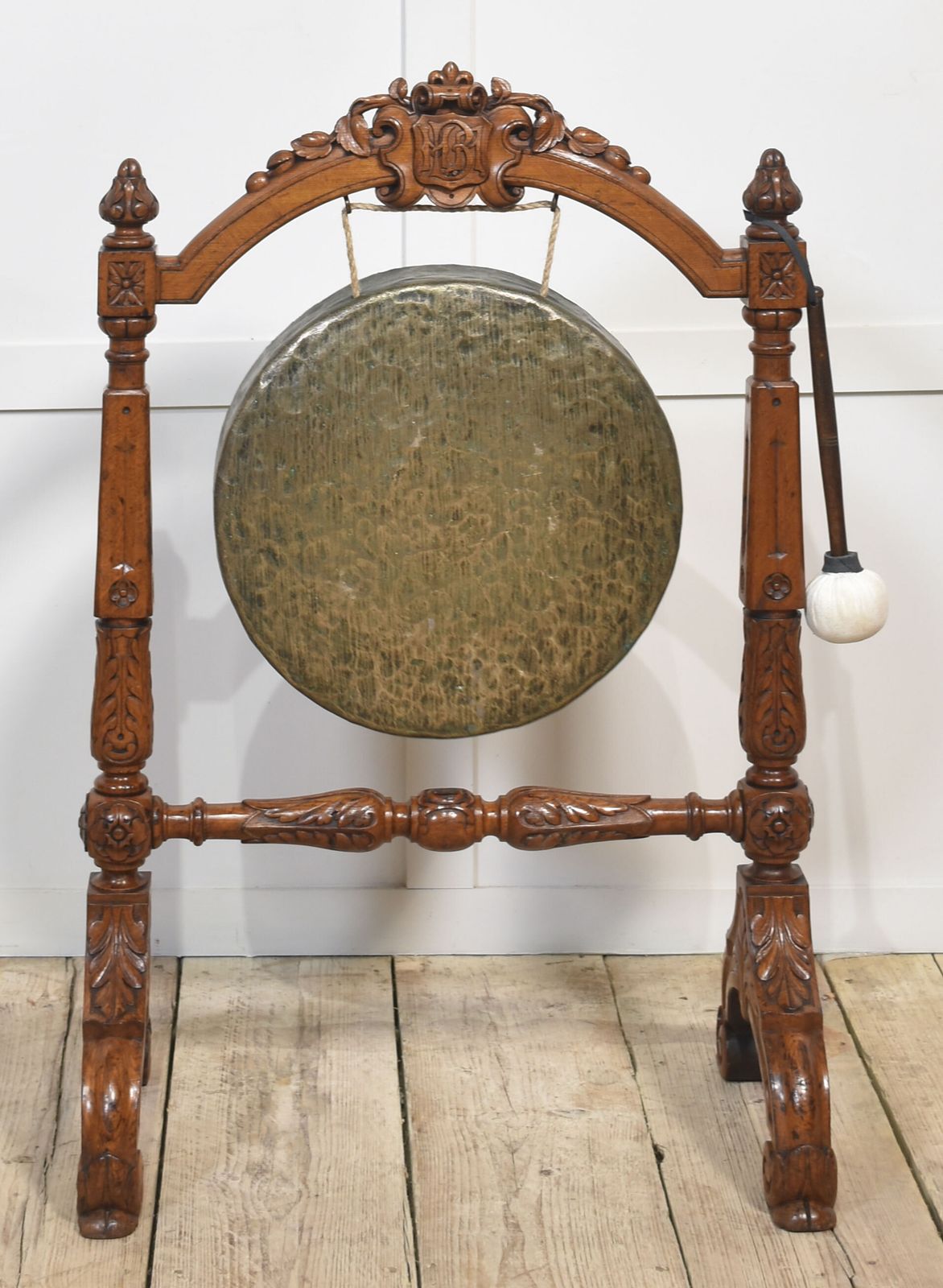 Oak Framed Dinner Gong photo buy