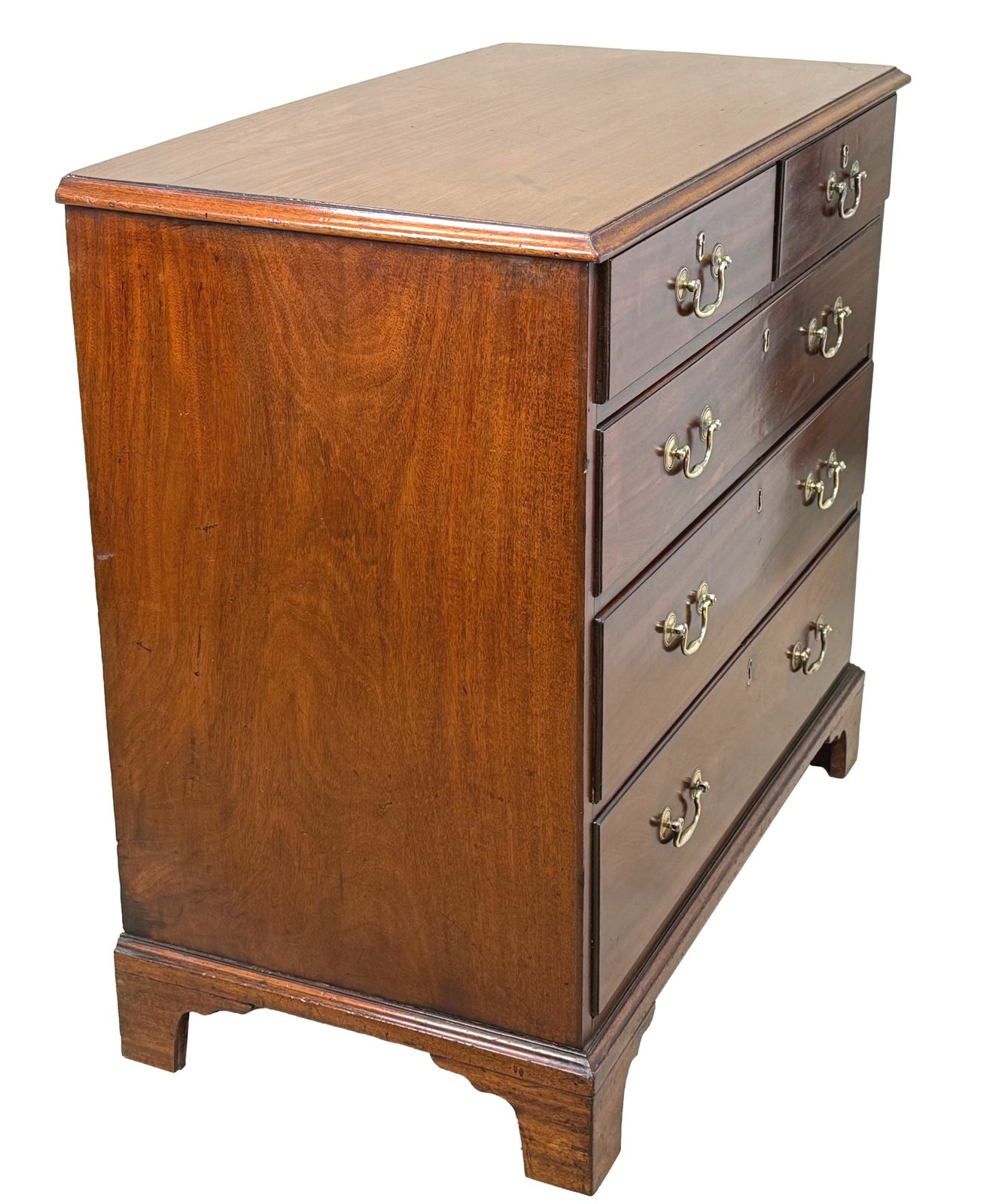 photo furniture George III Mahogany Chest Of Drawers (England, Circa 1760)