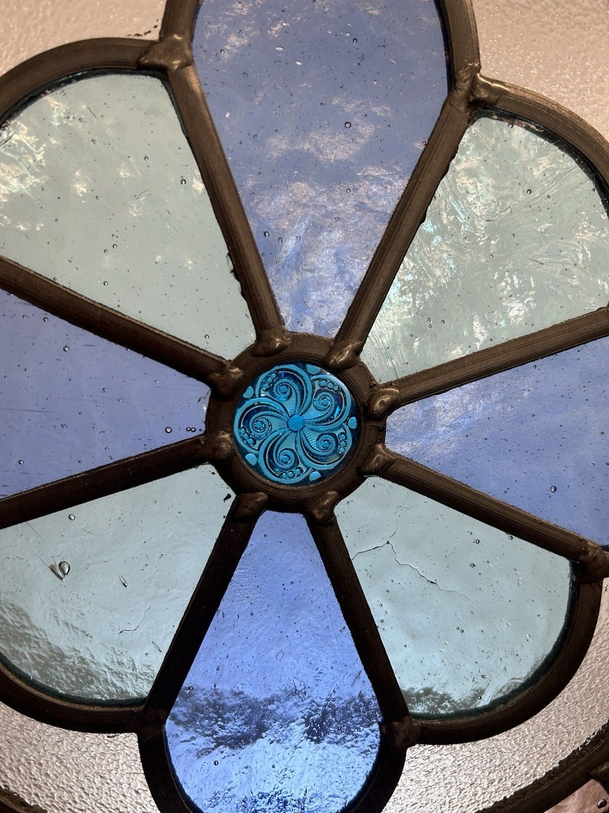 Large Edwardian Stained Glass Front Door Old Antique Period Reclaimed Refurb photo vintage
