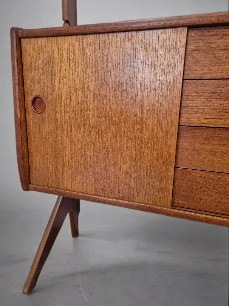 photo furniture Freestanding Shelving Unit Ergo, Scandinavian Mid Century 1960s