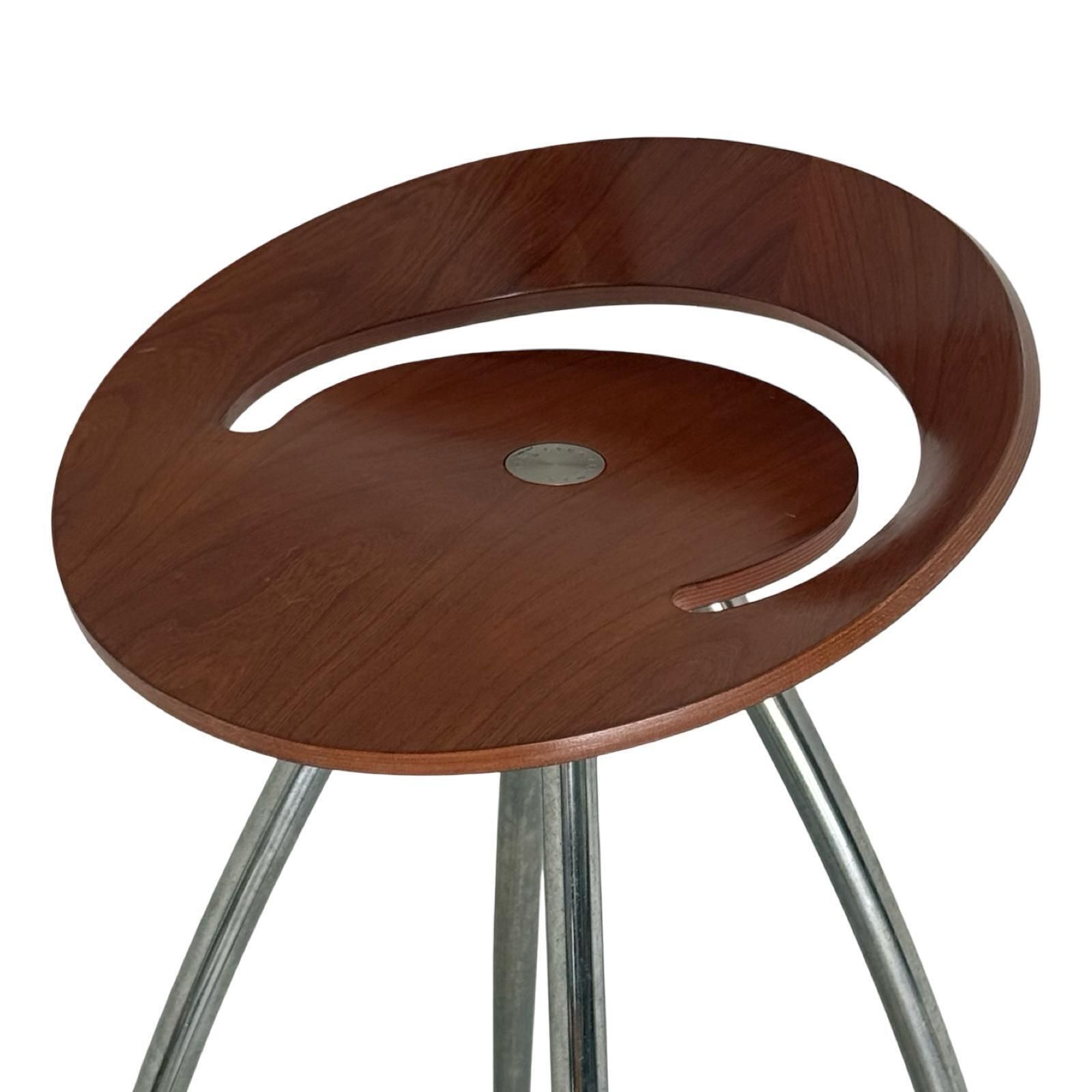 Sigurdur Thorsteinsson   Design Group Italia   Magis   Barstool Model 'Lyra'   Walnut Seat (Weird!) photo Furniture