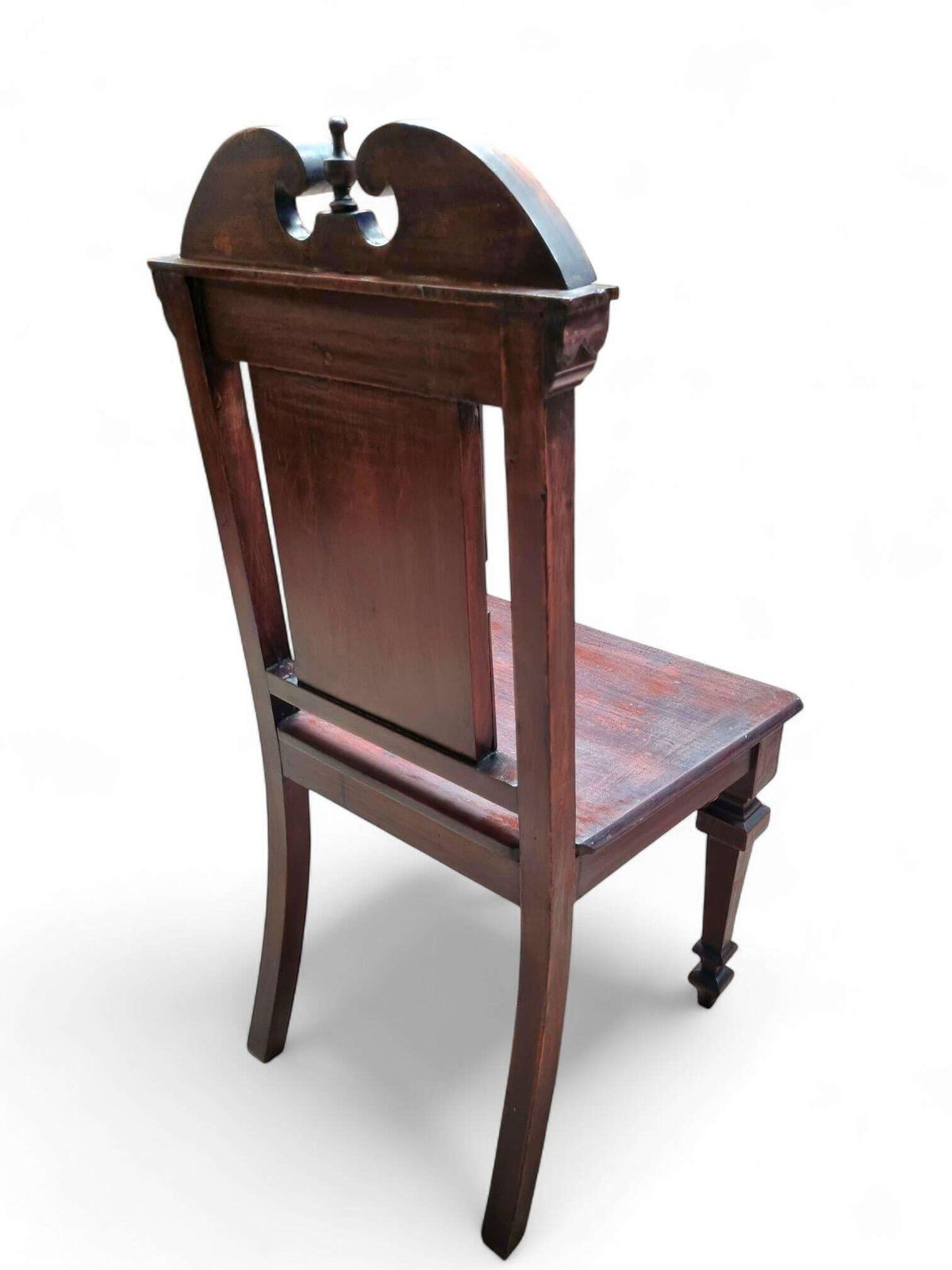 Antique Mahogany Hall Chair / Highly Carved / C1840 / Free Delivery photo 250.0