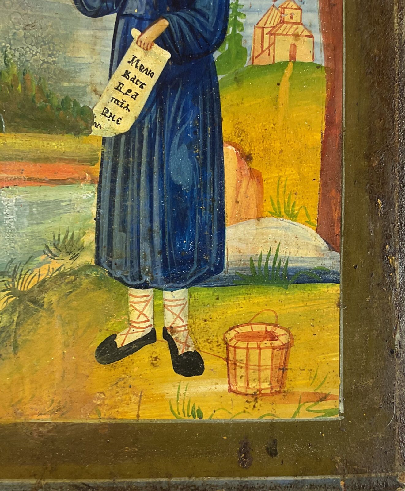 Simon Of Verhoturje – Russian Icon Of The 19th Century photo 681.0