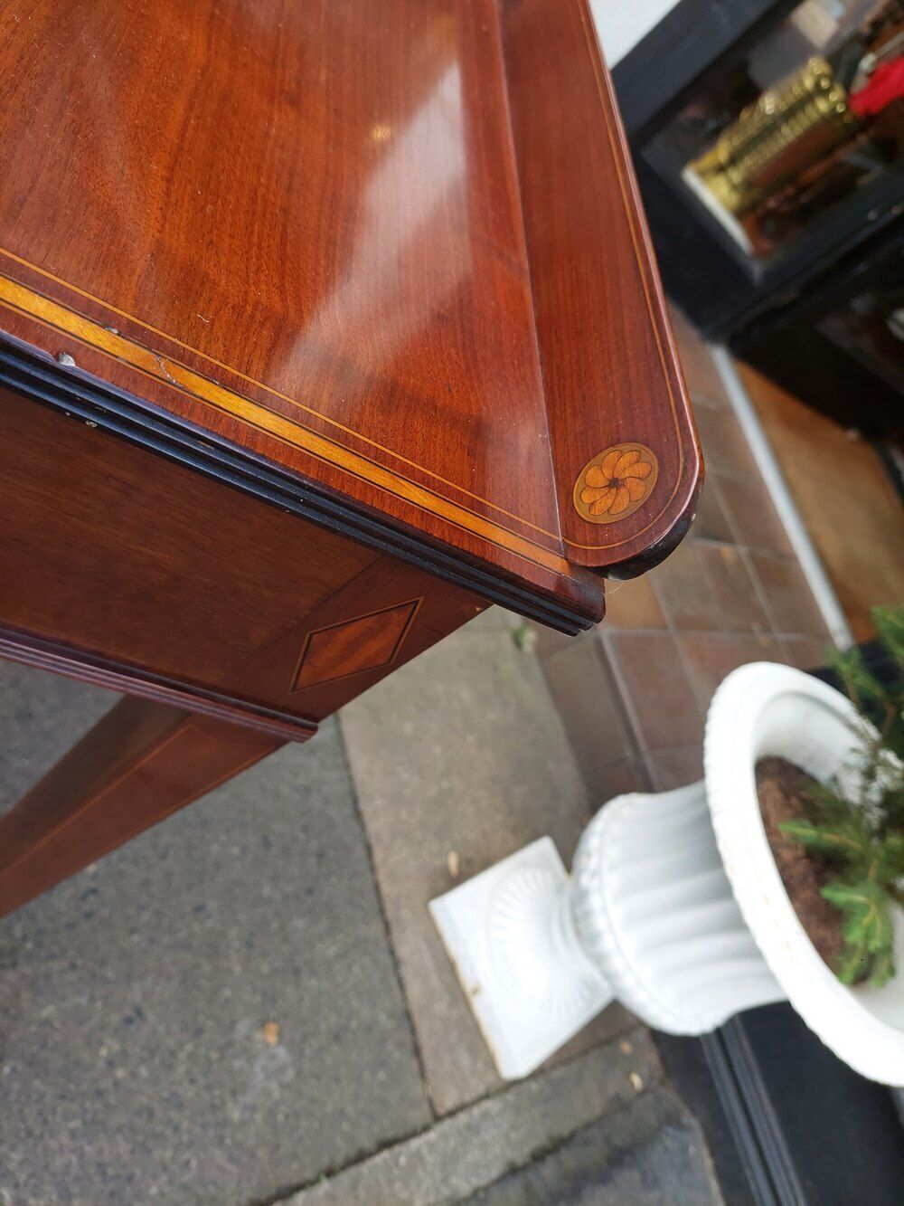 Edwardian Mahogany Hall Table By Edwards & Roberts photo Furniture