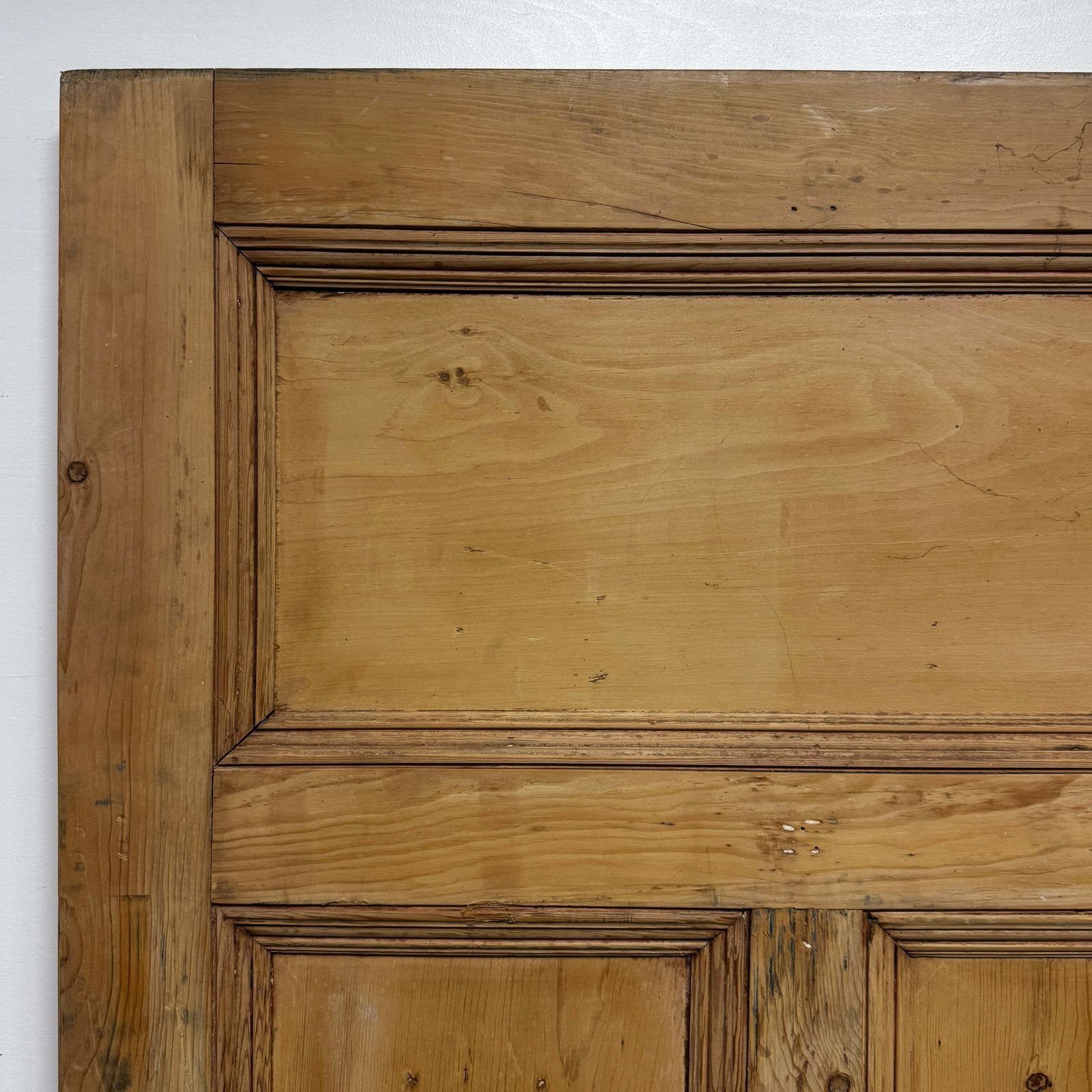 Antique Victorian 5 Panel Door   219cm X 95cm photo vinterior