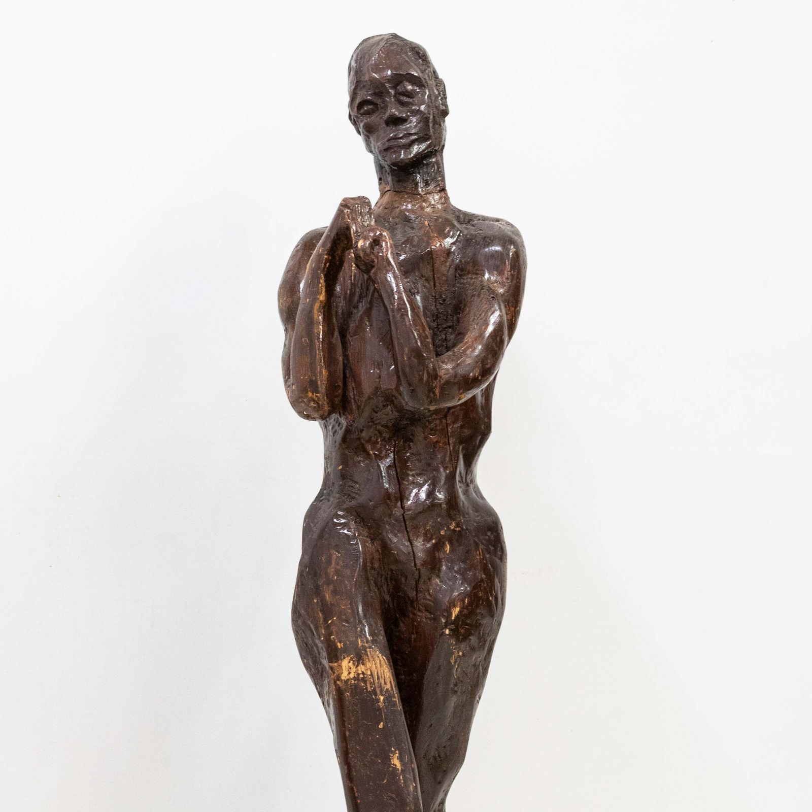 Life Size Wooden Sculpture | Michael Gagashe Zondi photo Art