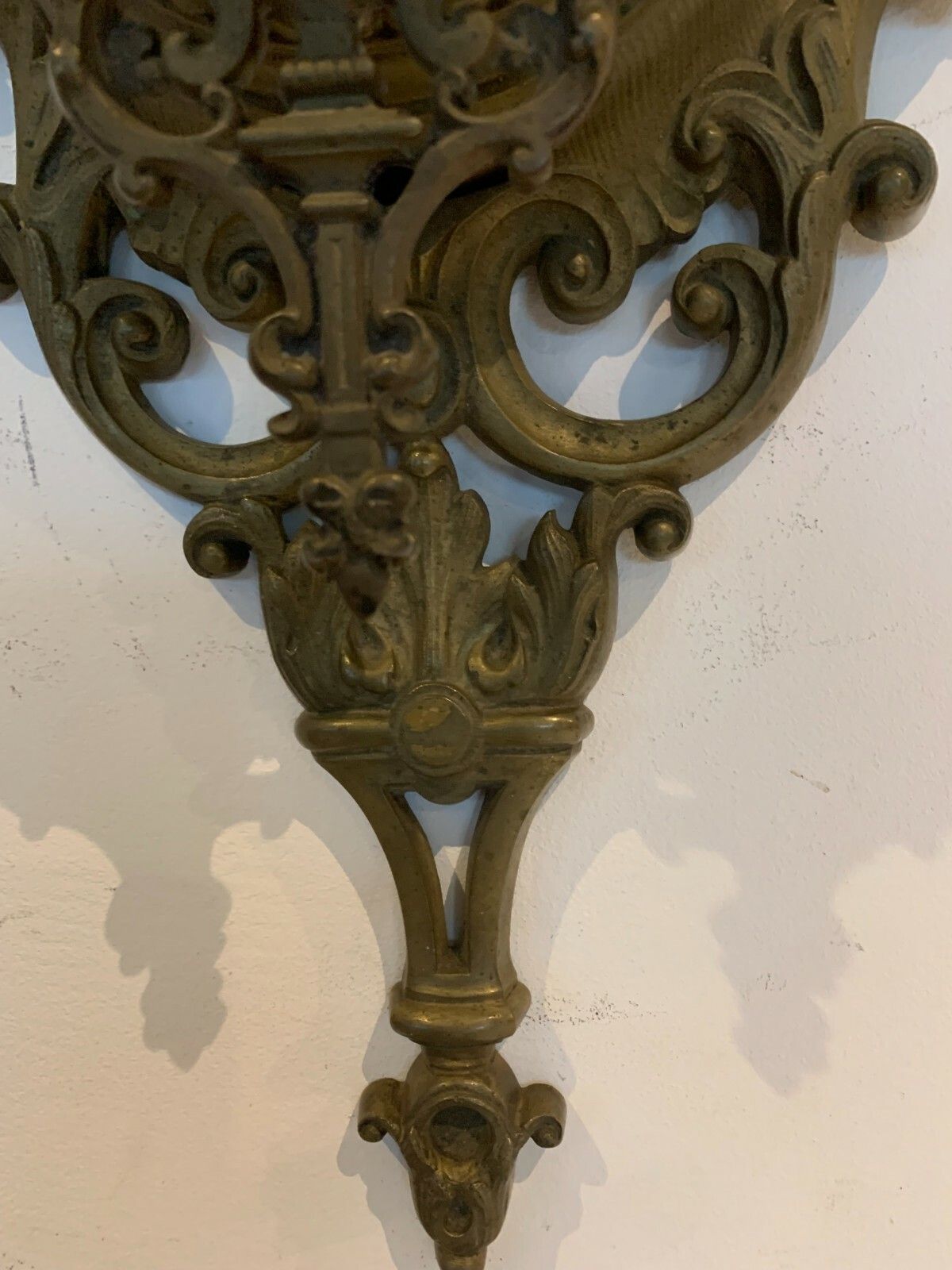 19th Century Chiseled Bronze Mascaron Decor Applique Poster photo vinterior
