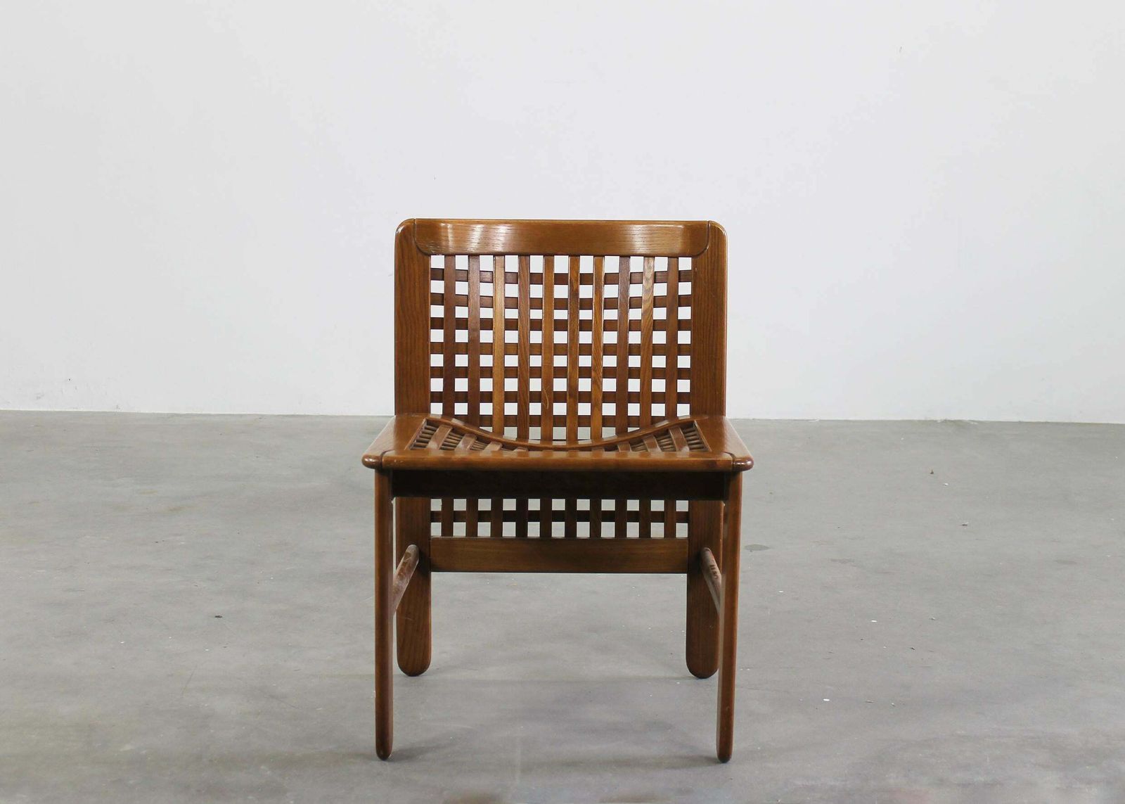 Titina Ammannati & Giampiero Vitelli Six Transenna Chairs By Pozzi And Verga 70s photo vinterior