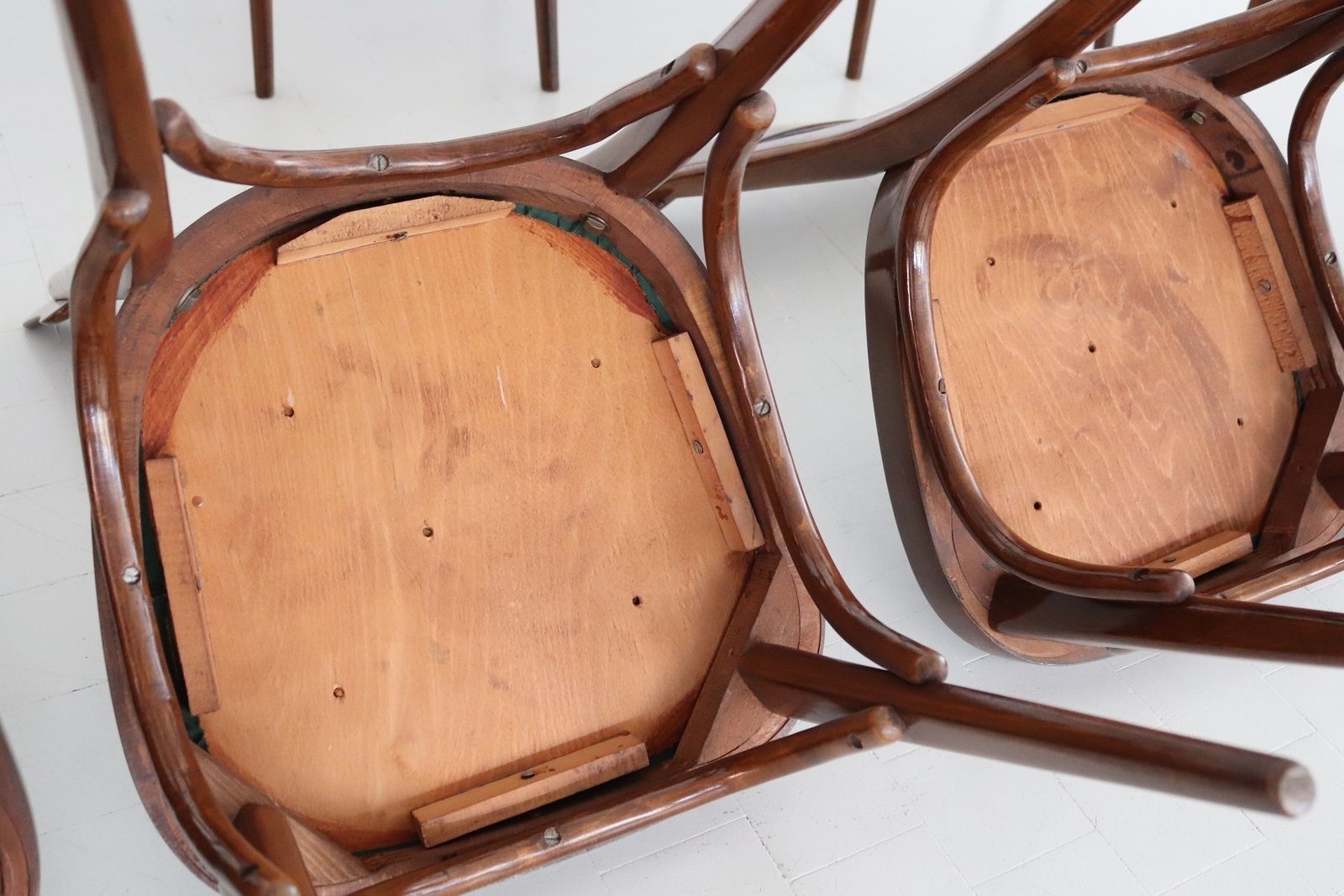photo furniture Italian Midcentury Dining Room Chairs, Set Of Six