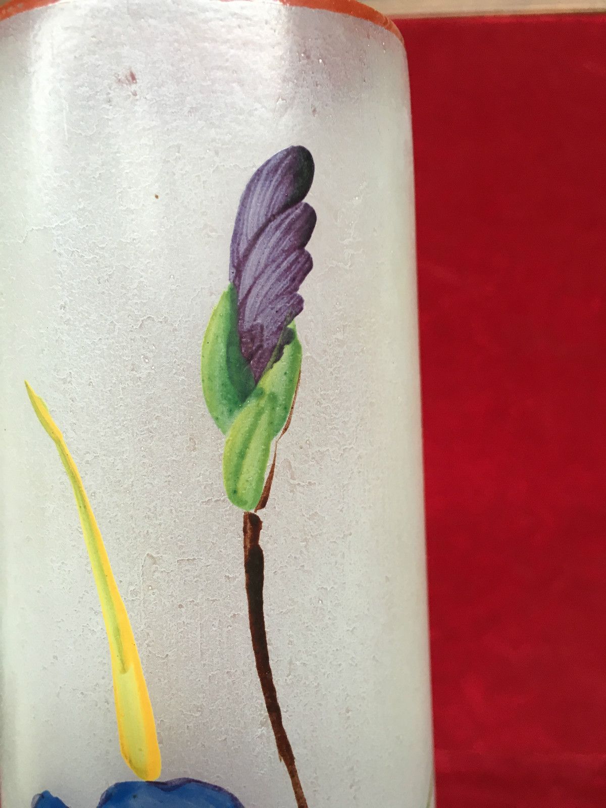 photo furniture Vases En Verre émaillés /Verreries Emaillée / Vases En Pate De Verres